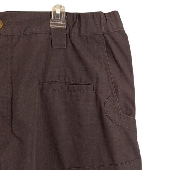 LAPG Size 38 x 30 Mens Pants Dark Gray Cargo Atlas Tactical Pockets Rip-Stop - Picture 6 of 15